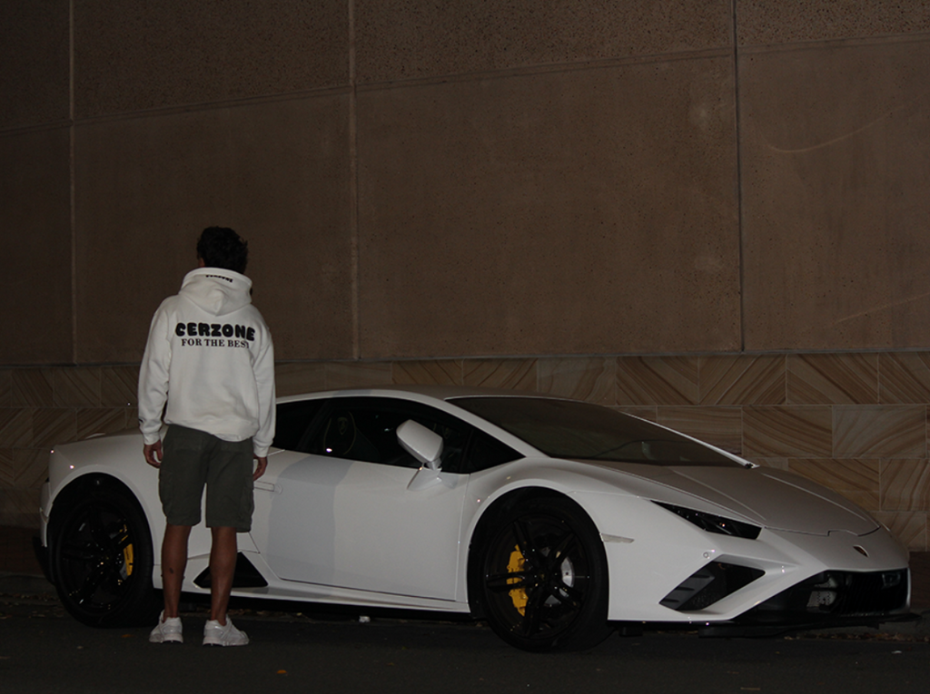 Classic Cerzone Hoodie - White
