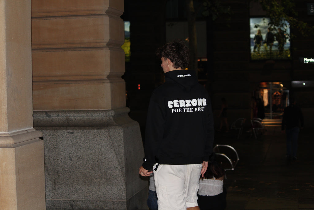Classic Cerzone Hoodie - Black